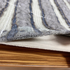 TISSU TINGUE KLEENING - TRESS&Eacute; EN INOXYDABLE, 65 '' 3 torsions de tissu de cire de nettoyage de fil d'acier pour machine &agrave; repasser industrielle 