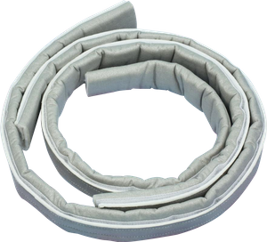 Le manchon de tuyau de protection d'isolation thermique convient au manchon de tube d'isolation thermique d'&eacute;quipement &agrave; haute temp&eacute;rature (type ouvert-ferm&eacute;)