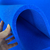 Feuille ouverte de mousse de silicone de cellules ouvertes de mousse de silicone bleue pour des tables &agrave; repasser de vide 