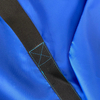 Sac &agrave; linge tridimensionnel (bleu)-sac de transfert, avec grande fermeture &agrave; pression 
