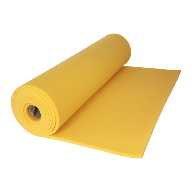 Feuille de mousse de Silicone &agrave; cellules ouvertes en mousse de Silicone jaune SIP-HS-16, pour Tables de repassage sous vide et machine &agrave; presser