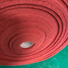 Utilisation de mousse de silicone rouge fonc&eacute; SIP-12-10 sur la machine &agrave; presser