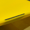 Mousse de silicone jaune HL-SP-10 avec duret&eacute; diff&eacute;rente noire