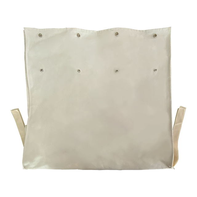 Sac de chariot enduit de couverture en tissu aramide blanc 