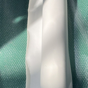 Housse en tissu multi-extensible blanc import&eacute;