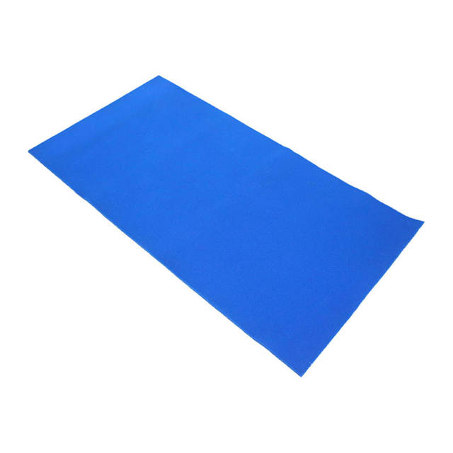 Feuille de mousse de silicone &agrave; cellules ouvertes en mousse de silicone SBF pour tables &agrave; repasser sous vide 