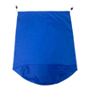  Sac &agrave; linge cylindrique bleu extra large &agrave; double cordon 