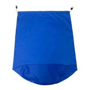  Sac &agrave; linge cylindrique bleu extra large &agrave; double cordon 