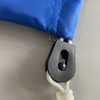 Sac &agrave; linge cylindrique bleu extra large &agrave; double cordon 