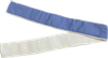 Housse isol&eacute;e pour tuyau de vapeur 1600*100 bleu (tissu non &eacute;lastique bleu ciel + P-300 + fermeture &eacute;clair &agrave; dents fines n&deg;5)
