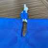 Sac &agrave; linge tridimensionnel (bleu)-sac de transfert, avec grande fermeture &agrave; pression 