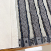 TISSU TINGUE KLEENING - TRESS&Eacute; EN INOXYDABLE, 65 '' 3 torsions de tissu de cire de nettoyage de fil d'acier pour machine &agrave; repasser industrielle 