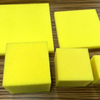 Dur&eacute;e de vie extr&ecirc;mement longue et taille et couleur personnalisables, boule de lavage de chaussures jaune citron en Silicone 