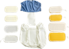  UTILISATION POUR LES ANCIENNES HOUSSES ET REMBOURRAGES DE PRESSAGE D'UNIFORME EN TISSU SANKOSHA DF-200J