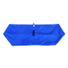 Sac &agrave; linge tridimensionnel (bleu)-sac de transfert, avec grande fermeture &agrave; pression 