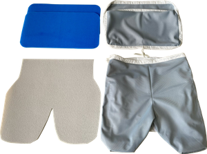  Pour KH01 et KH02 - Configuration du couvre-pantalon et de l'&eacute;ponge en silicone